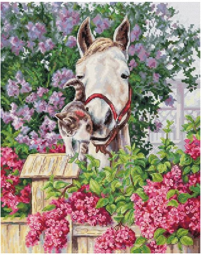 Luca-S Gentle Affection borduren (pakket) B7012