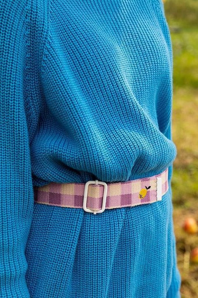 Sticky Lemon riem plum purple 80cm in cadeaublikje