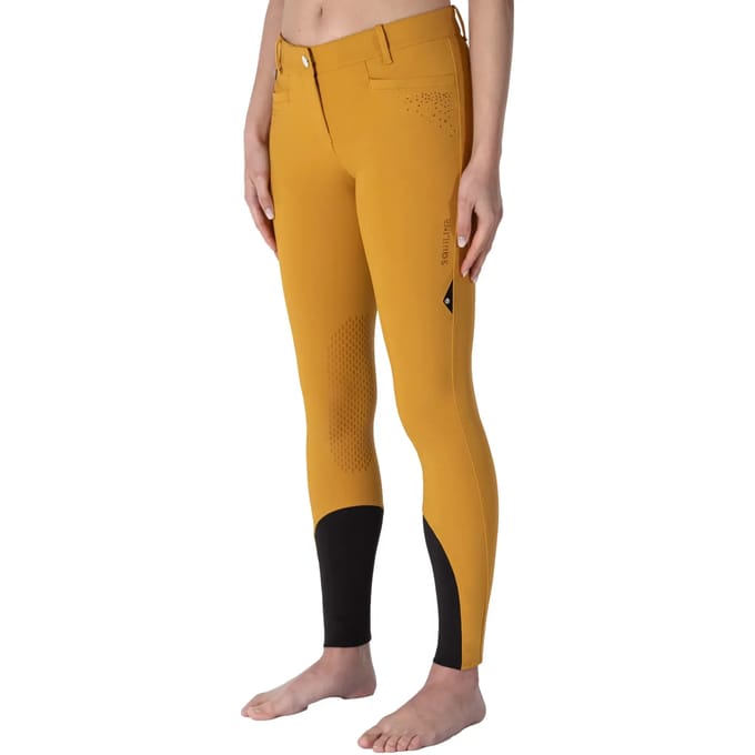 Rijbroek mid grip dames Equiline Eqash Strass