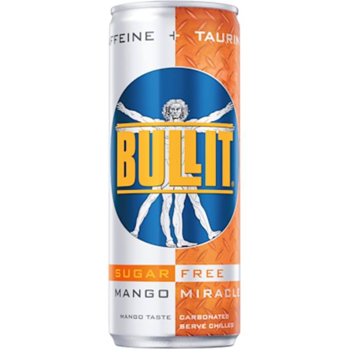 Energydrink sugar free mango miracle