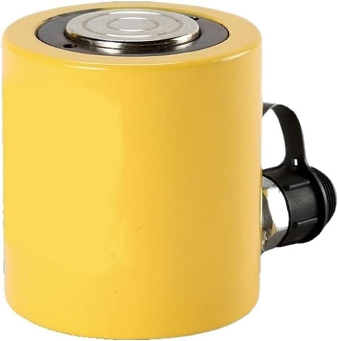 Hydraulische Cilinder - Lage Krik - Metaalbewerking - Compact Ontwerp - 20 Ton Capaciteit - Zwart