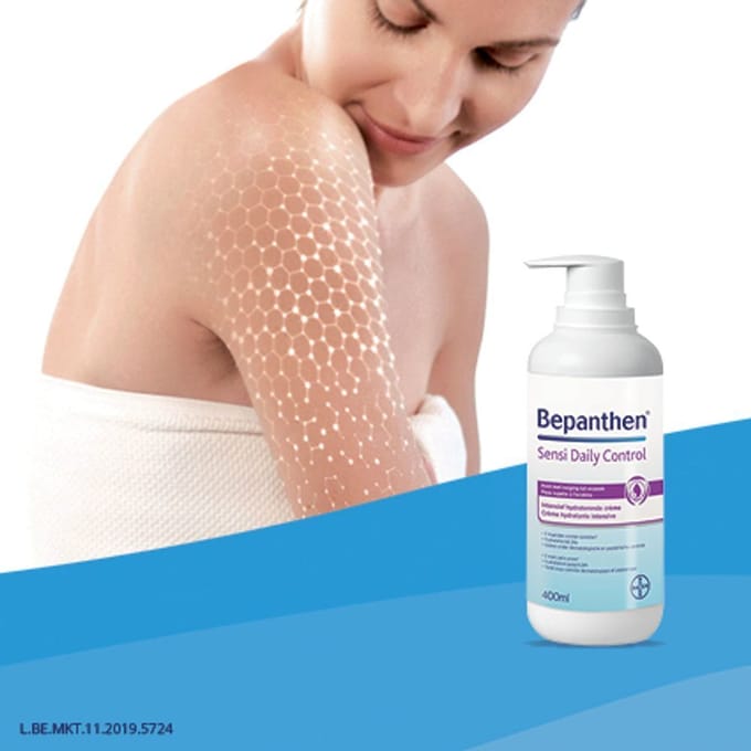 Bepanthen Sensi Daily Control - Dagelijkse Hydraterende Crème 400ml