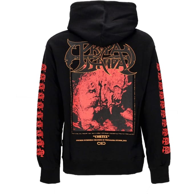 Lichtgewicht herensweatshirt met capuchon Cortex Hoodie zwart