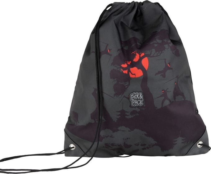 Pick & Pack Ninja Gymtas, Zwemtas - Carbon
