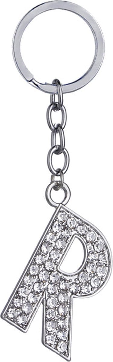 Bixorp Sleutelhanger met Letter R - Best Friends BFF Cadeau voor haar / hem