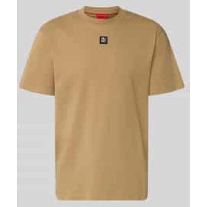 Regular fit t-shirt van puur katoen model 'Dalile'