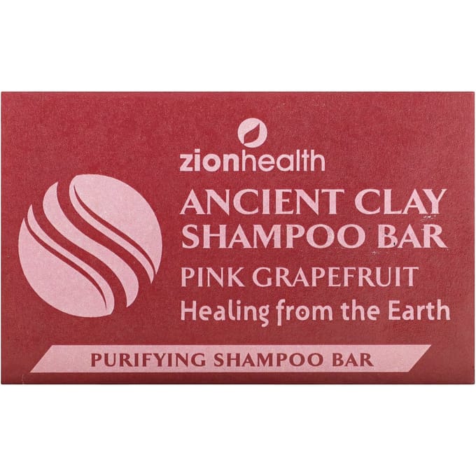 Oude Klei Shampoo Bar, Roze Grapefruit, 70G(6Oz) brown