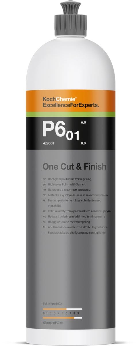 Koch Chemie P6.01 One Cut & Finish | Polish + Sealant - 1000 ml