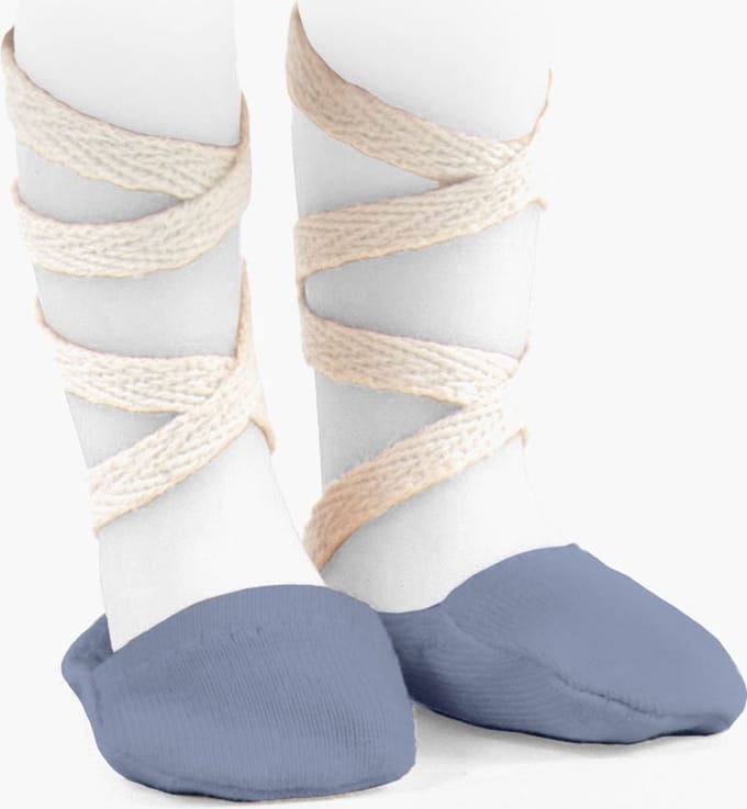 Minikane Blauwe Balletslofjes 32 cm