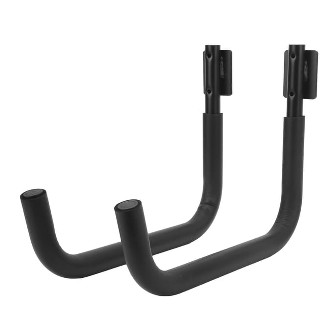 Kayak Wandrek Ruimtebesparend Eenvoudige Installatie Stevig Kayak Wandophanging Surfplank Wandmontagebeugel black