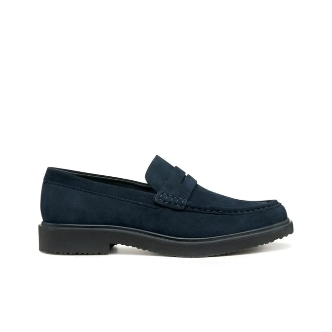 Geox Massimiano Loafers Blauw EU 40 Man
