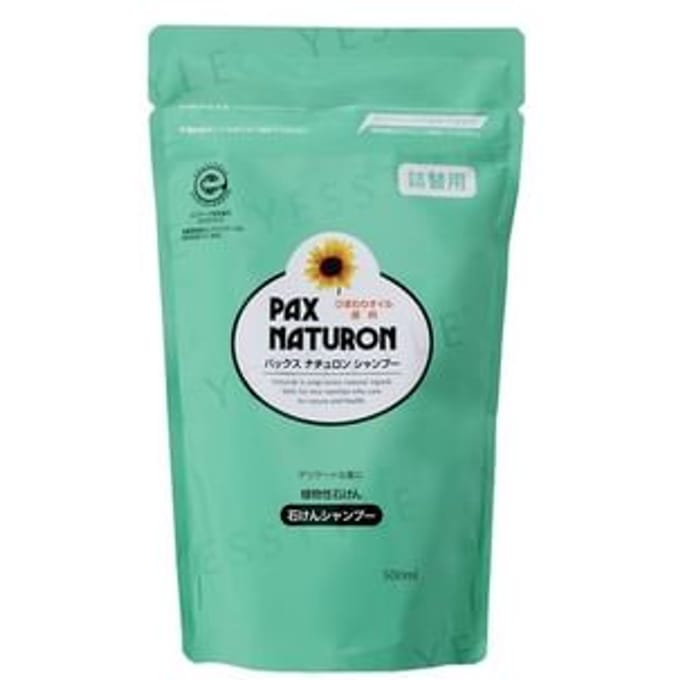 TAIYO YUSHI - Pax Naturon Shampoo Refill 500ml