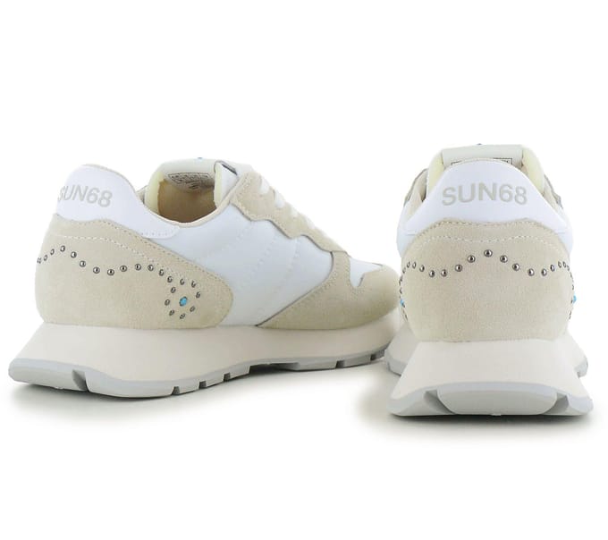 SUN68 Ally Studs - Damen Sneakers Schuhe Weiß Z36205-01 ORIGINAL EU 41