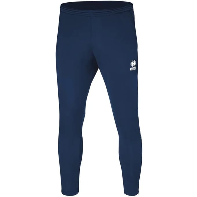 Errea - Trainingsbroek - Sportbroek - model Key - junior - Blauw - kinderen (146 -156 cm)