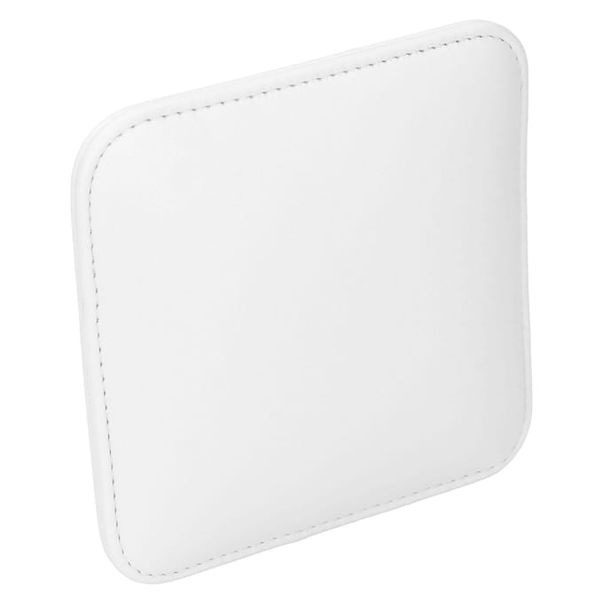 Nagelstylist Elleboogsteun PU Leer Zacht Comfortabel Elastisch Nagelsalon Elleboogsteun Pad Wit wit