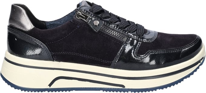 Ara Sapporo 3.0 dames sneaker - Donkerblauw - Maat 43