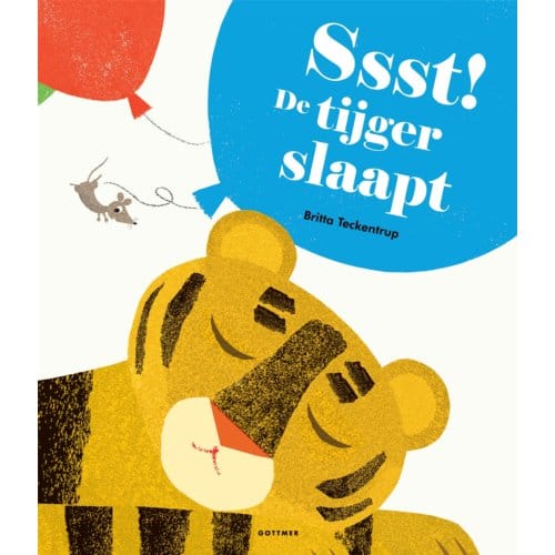 Boeken SSST de tijger slaapt kartonboek Multi unisex