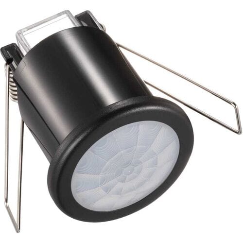 HOFTRONIC PIR bewegingssensor met schemerschakelaar - 360° - Opbouw - 8 meter bereik - Maximaal 800 Watt - Zwart