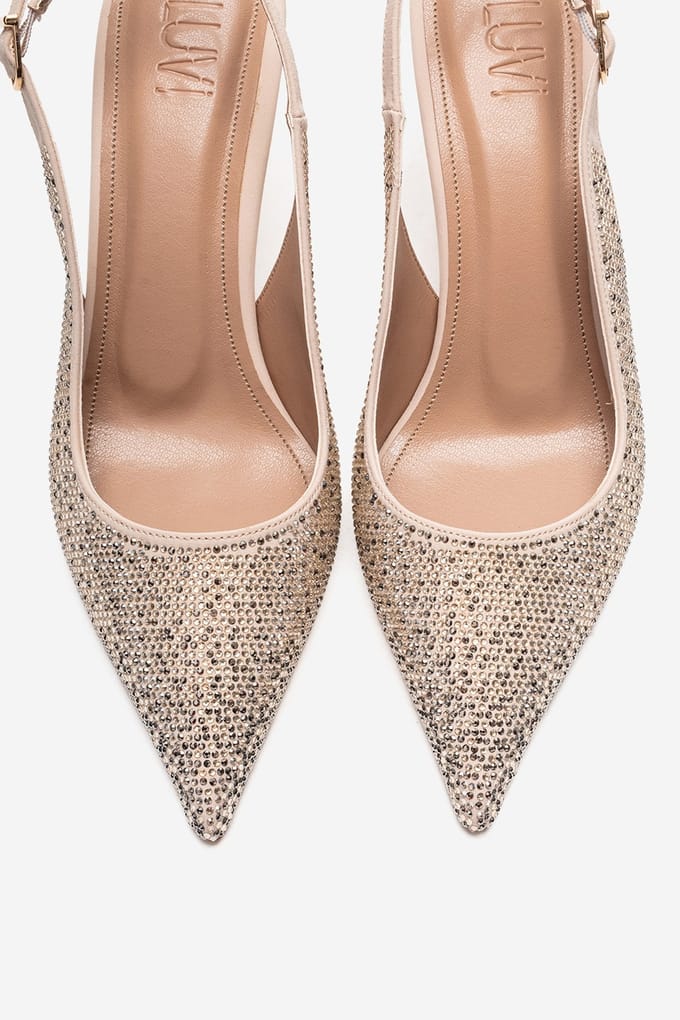 Johanna Slingback Versierde Stiletto Pump (Dames)