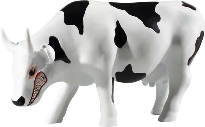 Cow Parade Cowrreron (medium)