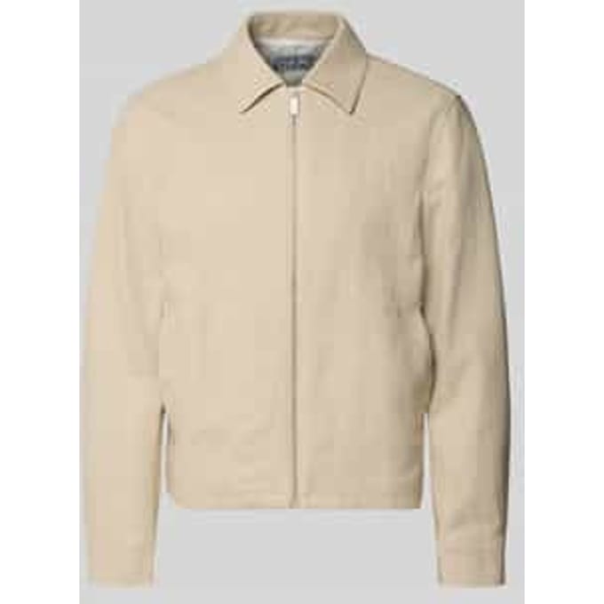 Regular fit jack met viscose