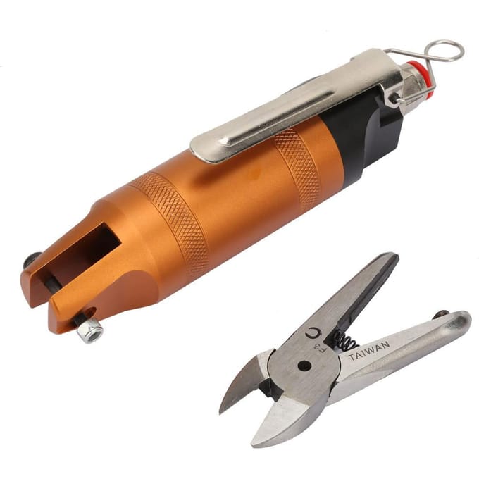 HS10 Industriële Pneumatische Lucht Schaar Schaar 2.64.0mm Kunststof Lucht Snijgereedschap (HS10F3) orange