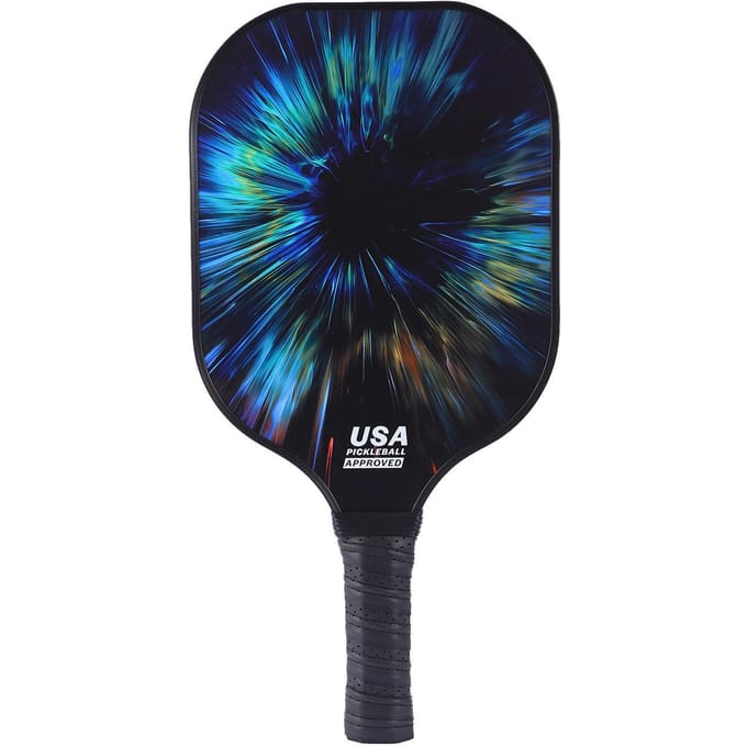 Koolstofvezel Piek Racket Koolstof Honingraat Buitensporten Grafiet Shuttlecocks Strand Rackets blue