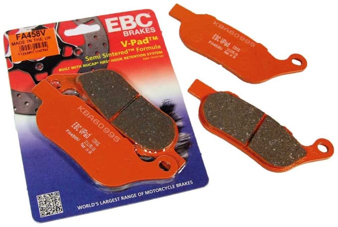 Ebc Fa-v Series Fa124/2v Gesinterde Remblokken Zwart