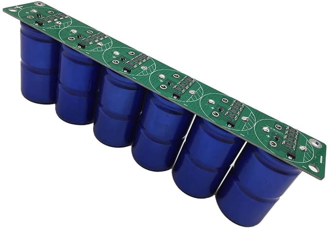 Supercondensator - Farad Condensator - Auto Starten - Lage ESR - 16V 83F - Zwart