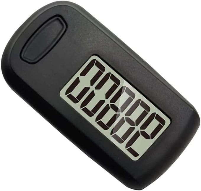 3D Stappenteller - Wandelmeter Sport - Activiteit Meten - Draagbaar Ontwerp - Niet Gespecificeerd - Niet Gespecificeerd