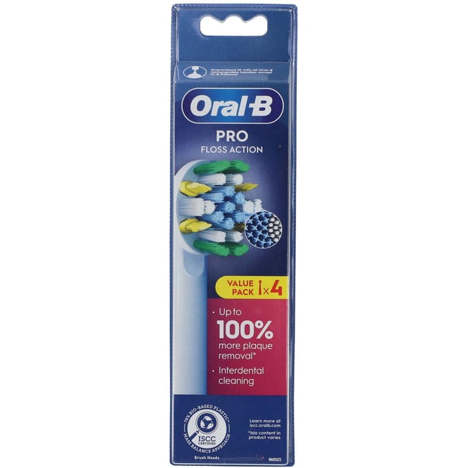 Oral B Pro Floss Action Opzetborstels - 4 stuks