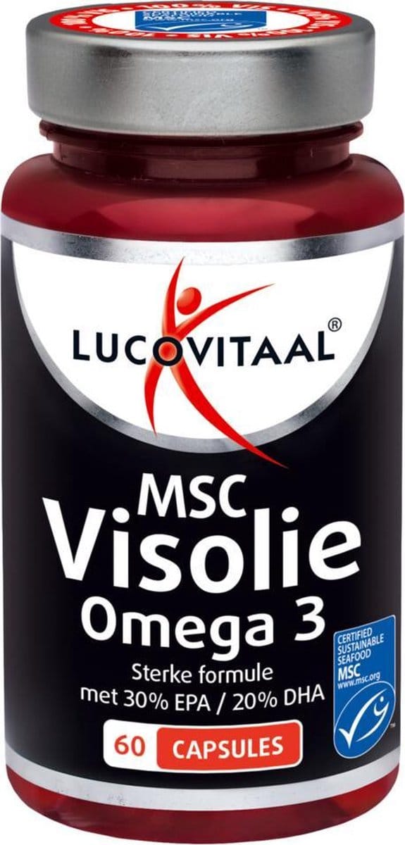 Lucovitaal MSC Visolie Omega 3 - 60 capsules