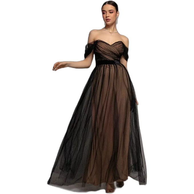 Damesjurk Goddiva Dobby Mesh Princess