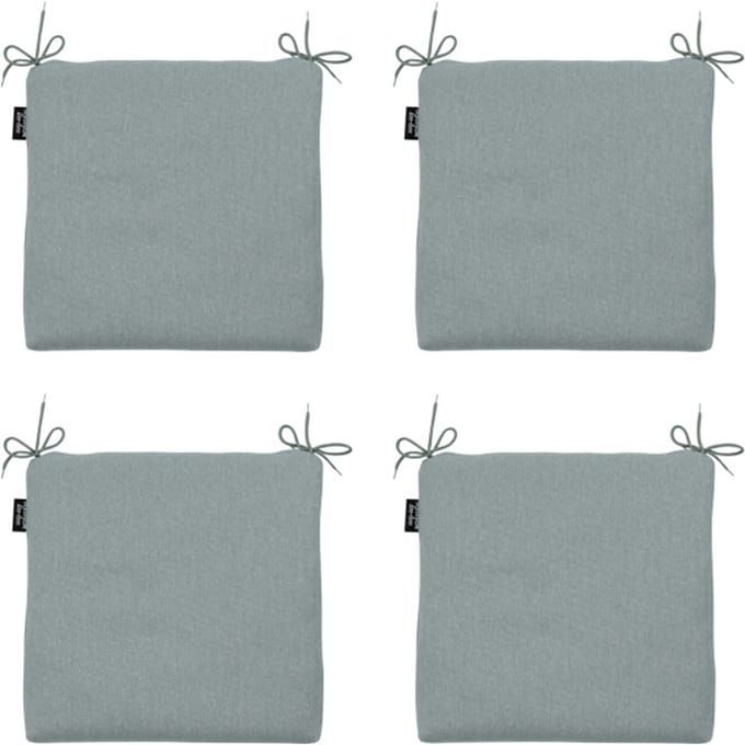 Madison - Zitkussen Silver canvas eco+ - Ca. 40x40 cm - Set van 4