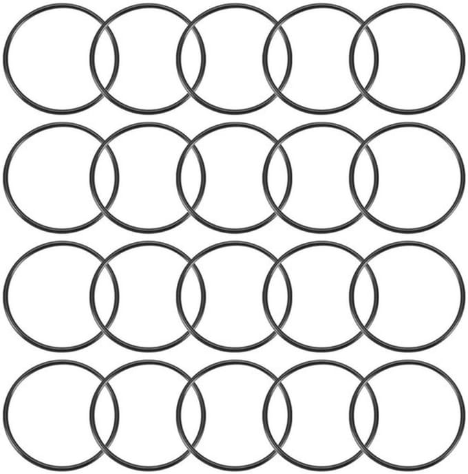 Allecto - Nitrilrubber O-ringen - Afdichtingsset 20 stuks - 80 mm