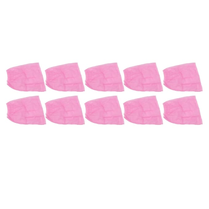 10 stuks Wegwerp Badjas Wegwerp Sauna Wrap Met Verstelbare Sluiting voor Schoonheidssalon pink