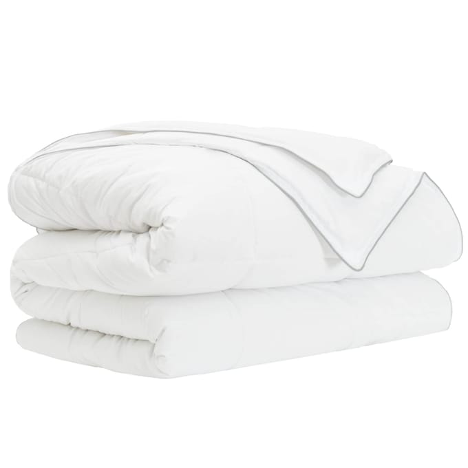 vidaXL - Volledig - Jaar - Dekbed - Wit - 260 - x - 220 - cm - Bamboevezel