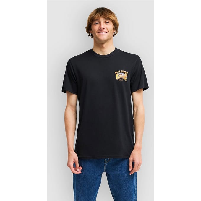 Billabong Straya T-shirt Met Korte Mouwen Zwart L Man