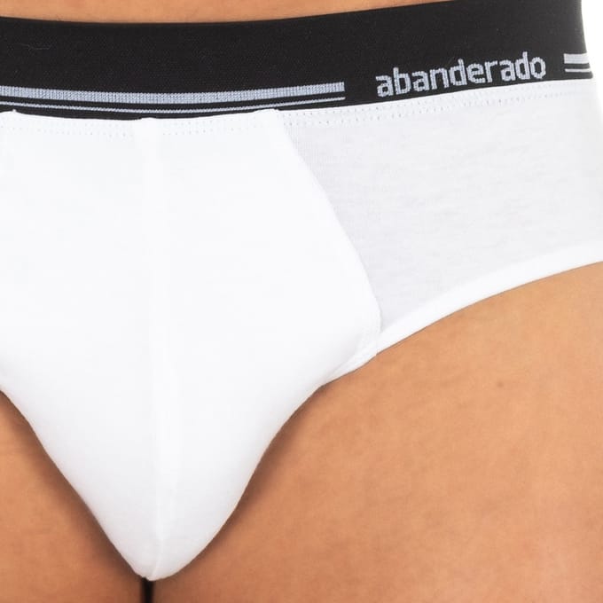 Anatomische herenslip van ademende stof A077H