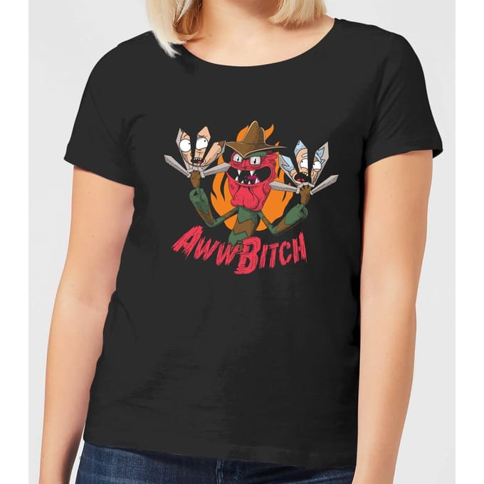 Rick and Morty Scary Terry Dames T-shirt - Zwart - S