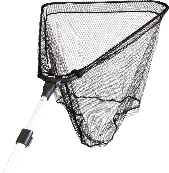 X2 Telescoop Schepnet - 50x50 cm - 200 cm - Visnet - Aluminium - Vijver Schepnet - Zwembad Schepnet - Opklapbaar - Uitschuifbaar