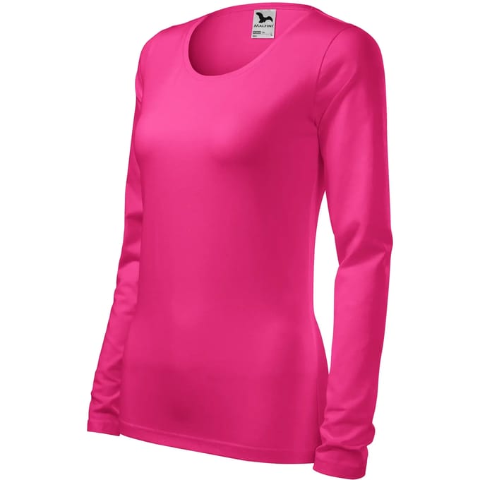Dames-T-shirt met lange mouwen Malfini Slim 139