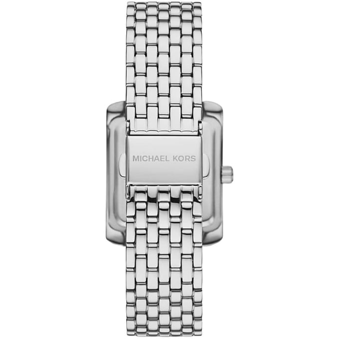 Michael Kors MK4829 Emery Blauwe Wijzerplaat Dameshorloge 27mm zilver