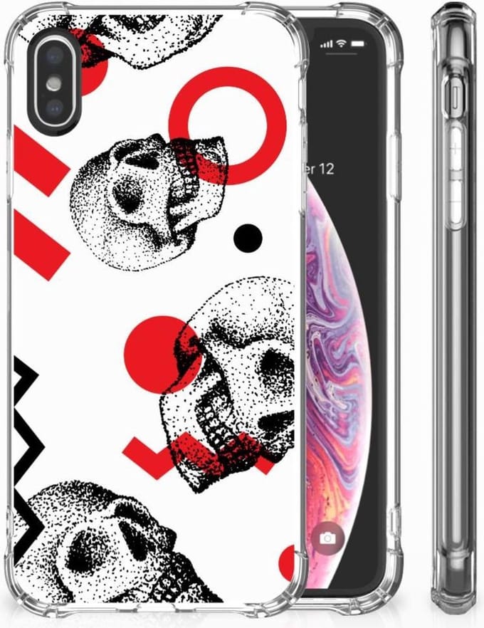 Extreme Case Apple iPhone X | Xs Skull Red
