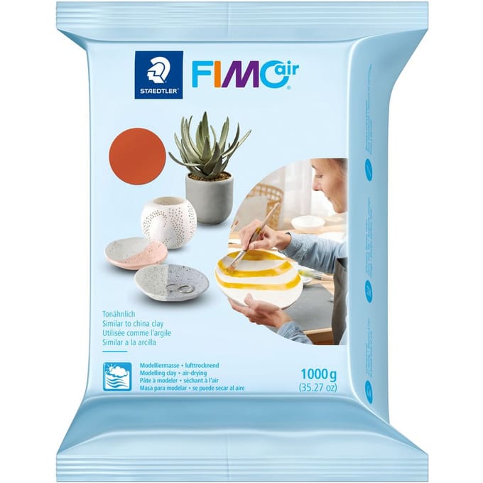 FIMOair luchtdrogende boetseerklei - 1 kg - terracotta
