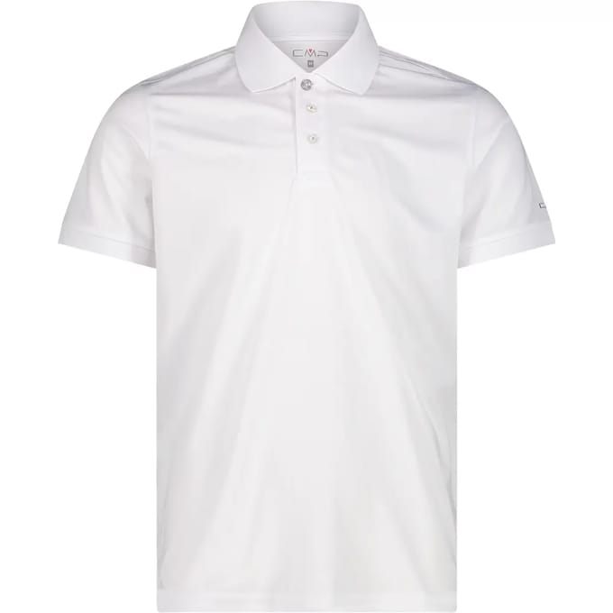 Cmp 3t60077 Korte Mouw Poloshirt Wit S Man