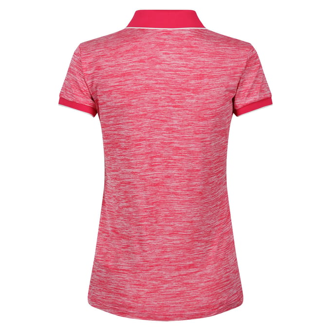 Regatta Dames/dames Remex II Polo Hals T-Shirt (Pioenroos)