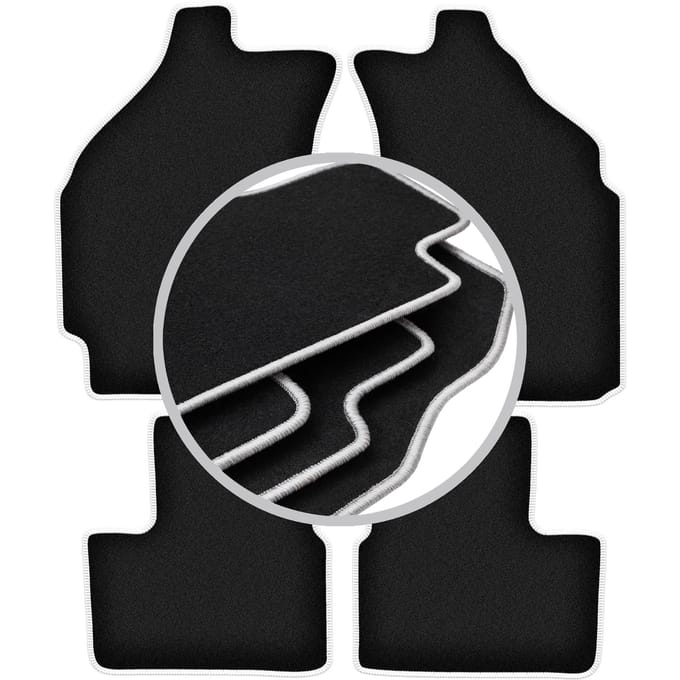 CARLUX-SILVER automatten voor: Daewoo Matiz hatchback (1997-2007)