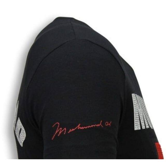 Local Fanatic Muhammad ali rhinestone t-shirt