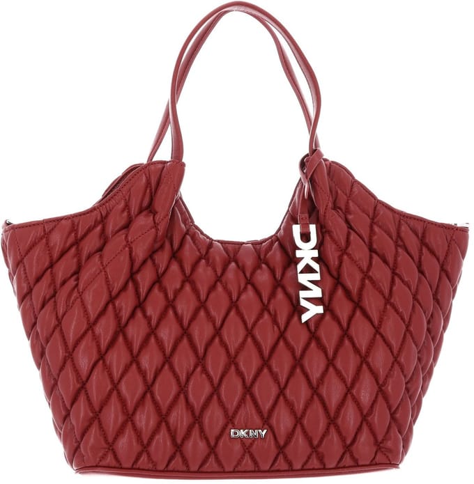 DKNY schoudertas handtas Paula Tote Bag Rhythm Red donkerrood